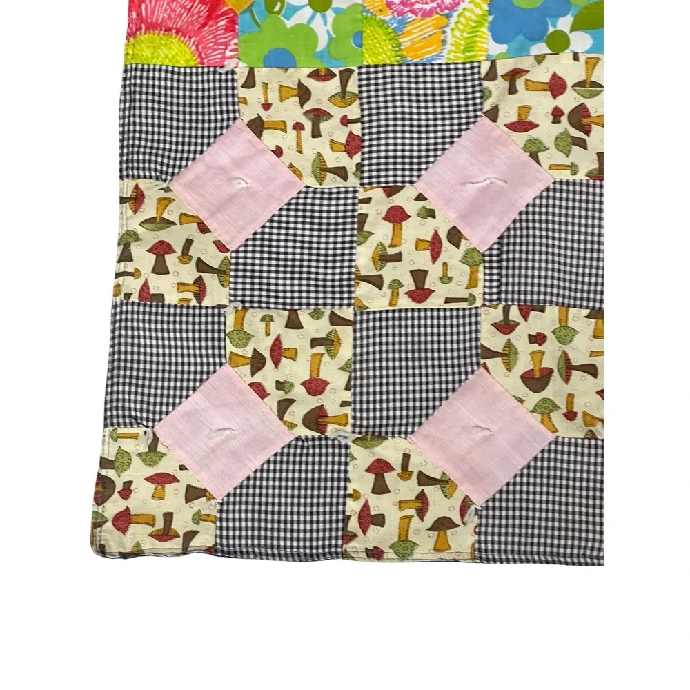 Handmade vintage patchwork